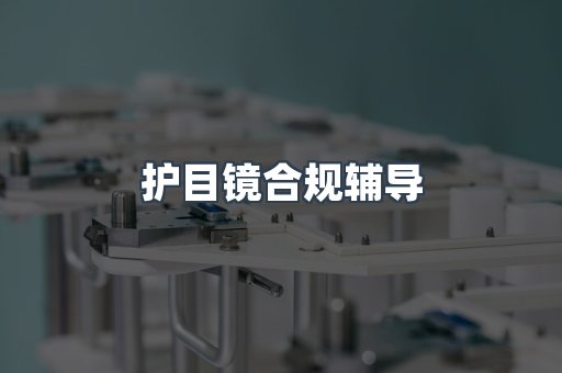 护目镜合规辅导
